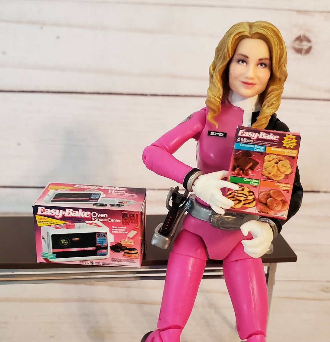 1:12 Easy Bake Oven Fan Art Miniature Scale Box 1/12 1990s Retro