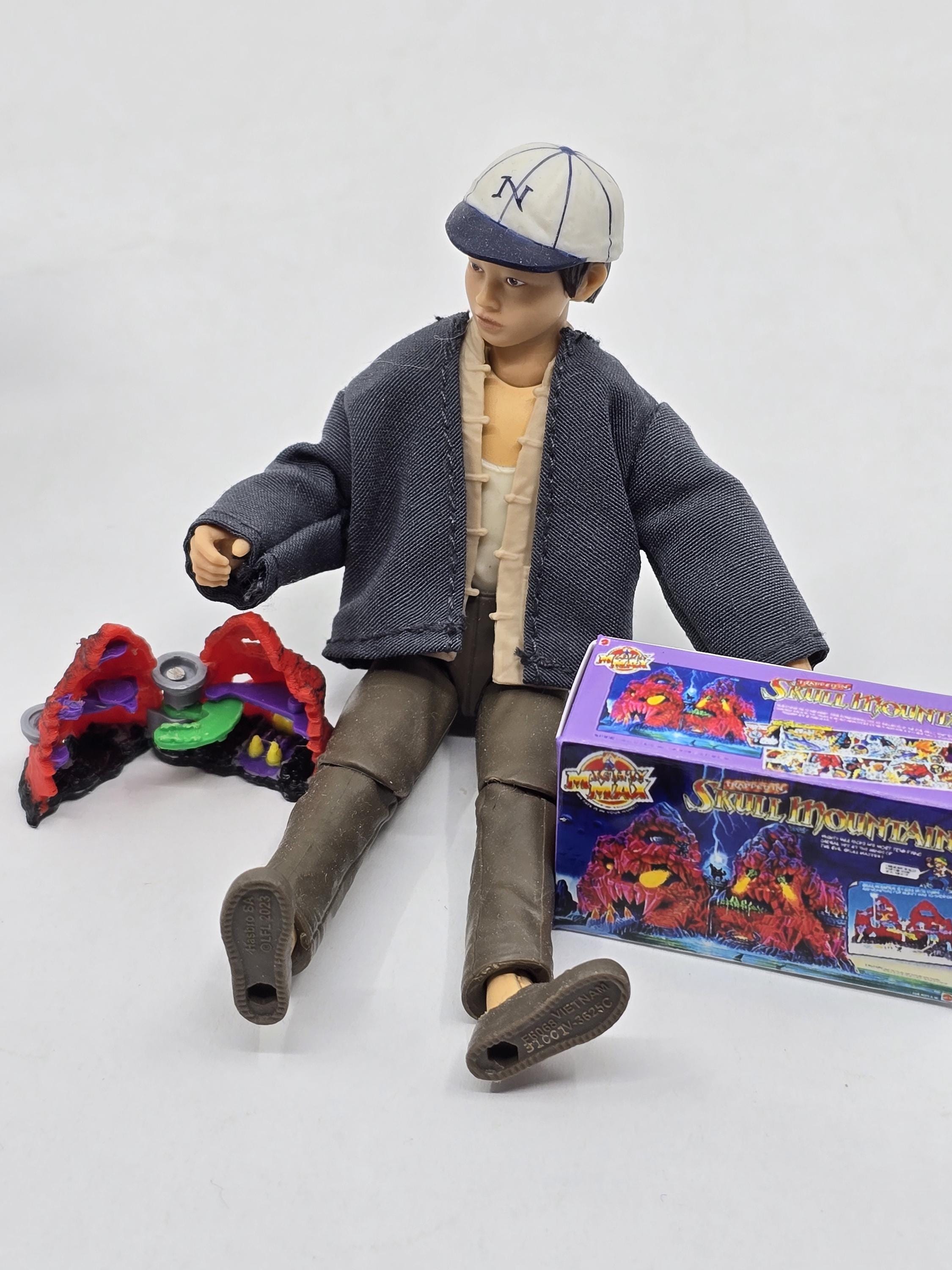 USビンテージトイ　マイティマックス　プレイセット大量アメトイフィギュアアメリカ マイティマックス スカルマウンテン 火山プレイセット アクション