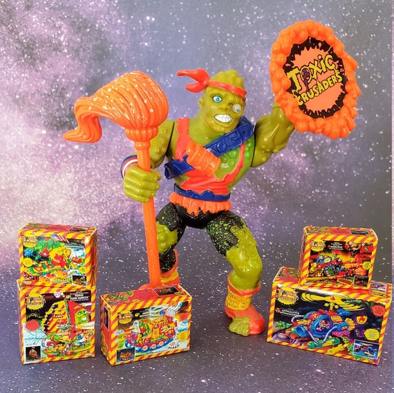 1:12 Toxic Crusaders Custom Miniature Toy Box Surfer HOVERCRAFT