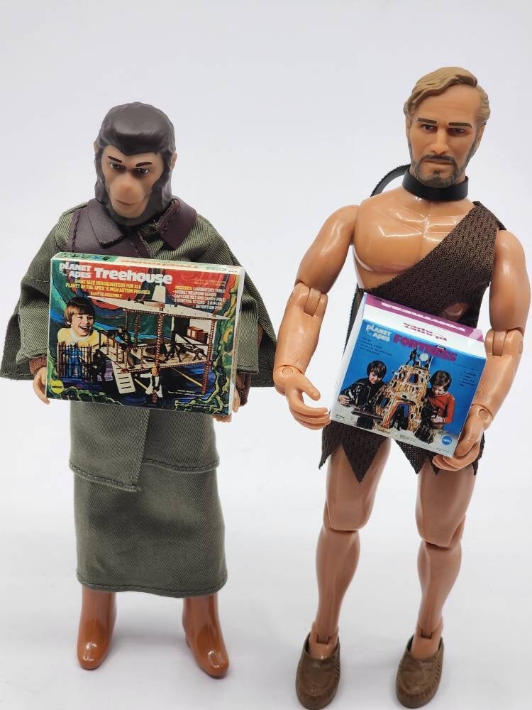 1:12 Mego Planet of the Apes Fan Art 1/12 Scale Miniature Box