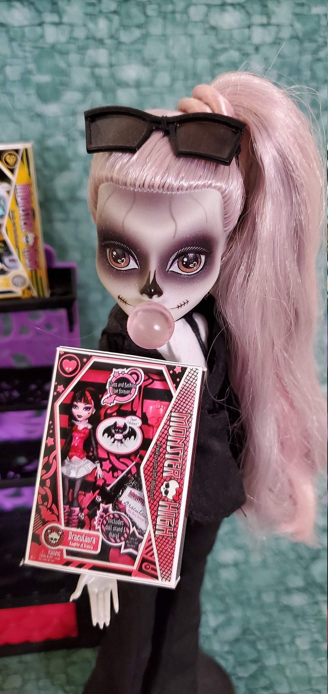 Monster High 16 Scale Miniature Box Lot Set 7 Reproduction Etsy