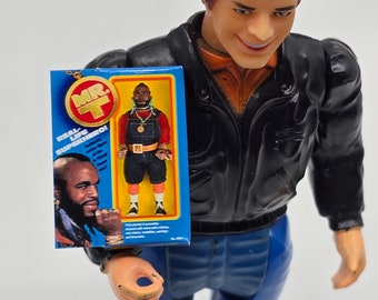 1:6 or 1/12 Mini Mr.t Fan Art Miniature Box MR. T Vintage Action