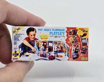 Rare Pee Wee's Playhouse Figurines (conky, Pterri, Magic Screen