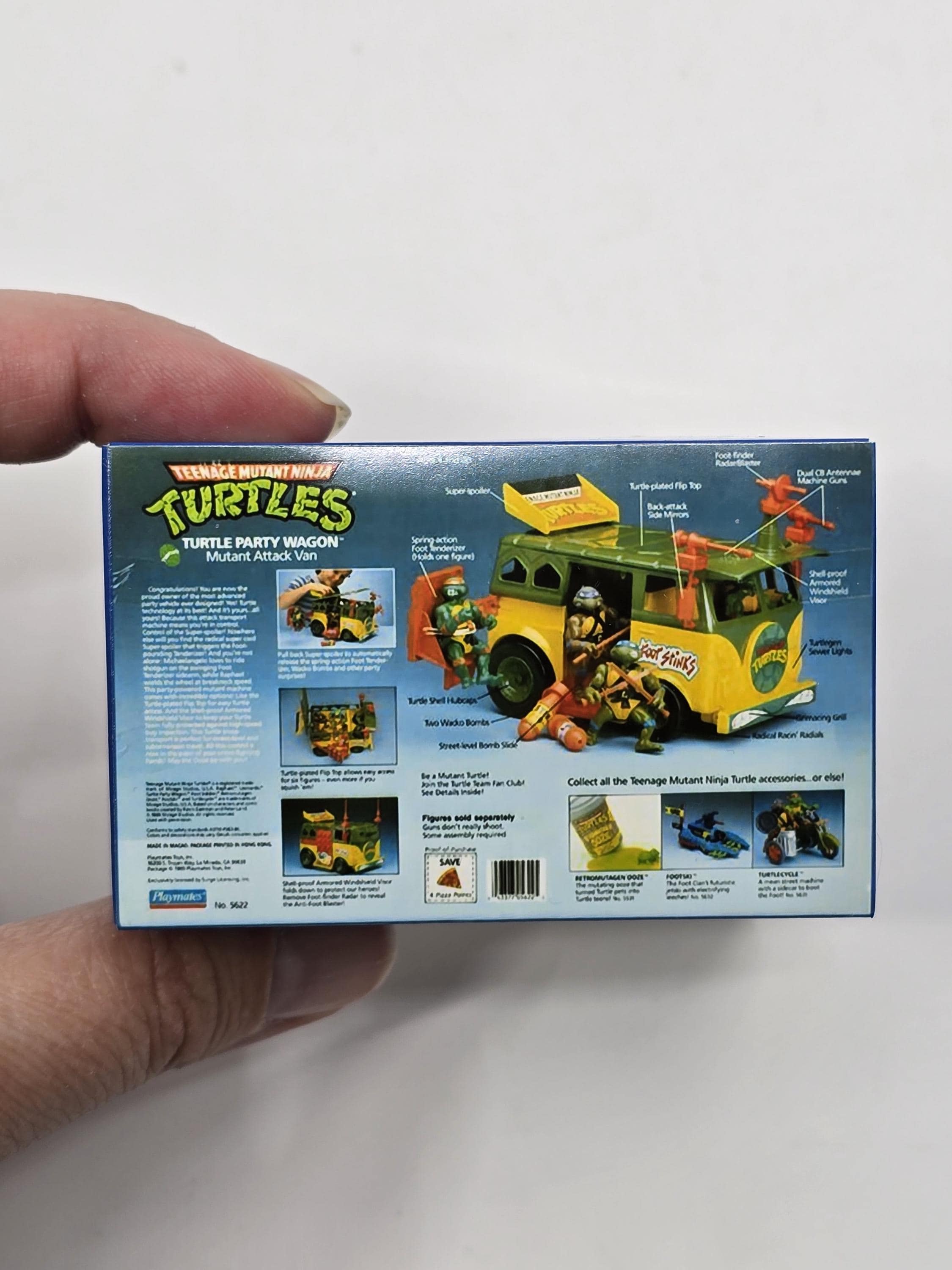 Hot Wheels Teenage Mutant Ninja Turtles Fan Art Miniature Box 1:6
