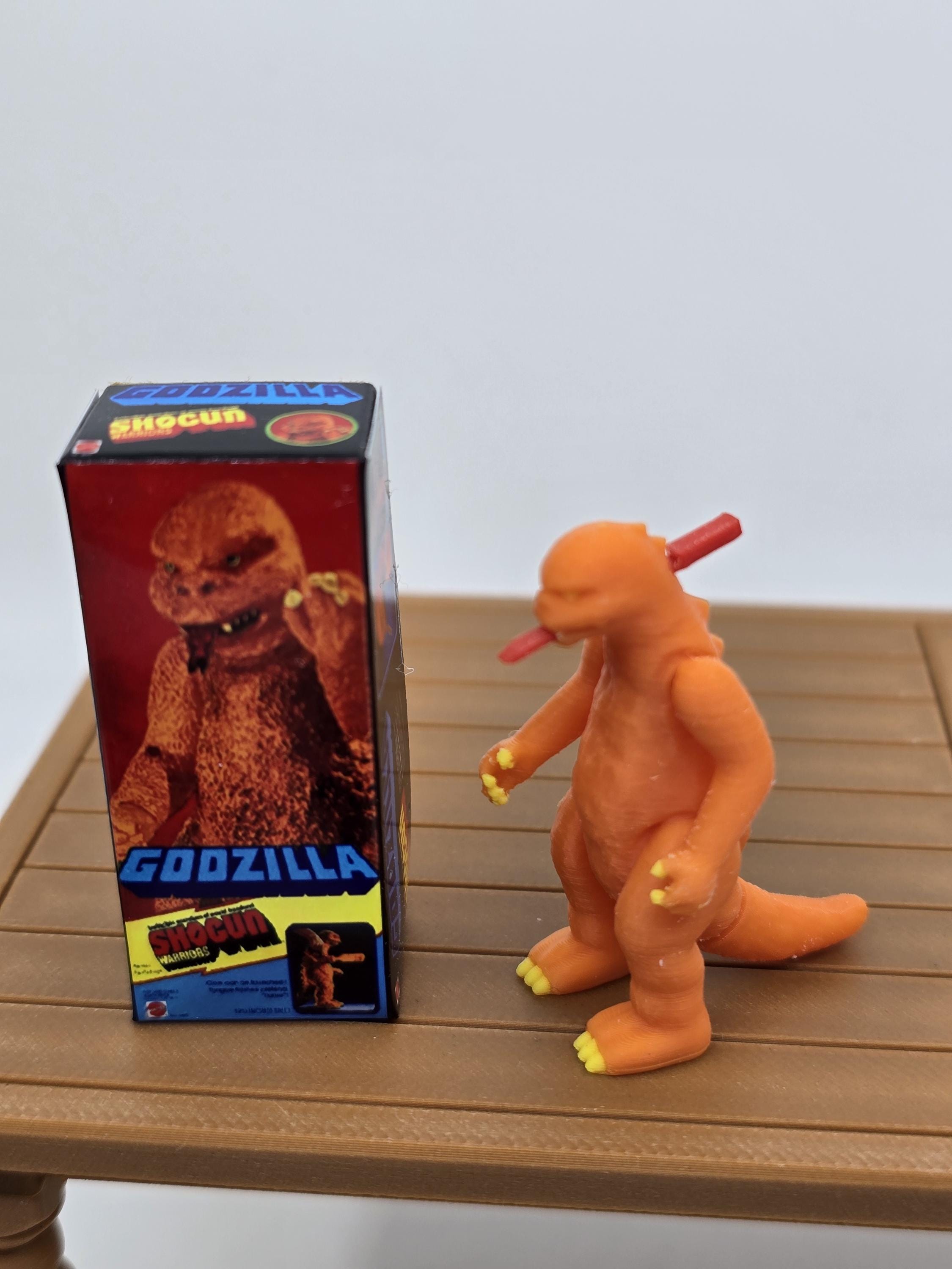 1:12 ショーグンウォリアーズ ゴジラ＆ラドン カスタム 3D プリント