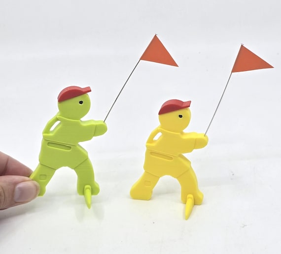 1:12 KIDS at PLAY Warning Sign Plastic Standee Miniature SLOW Kids