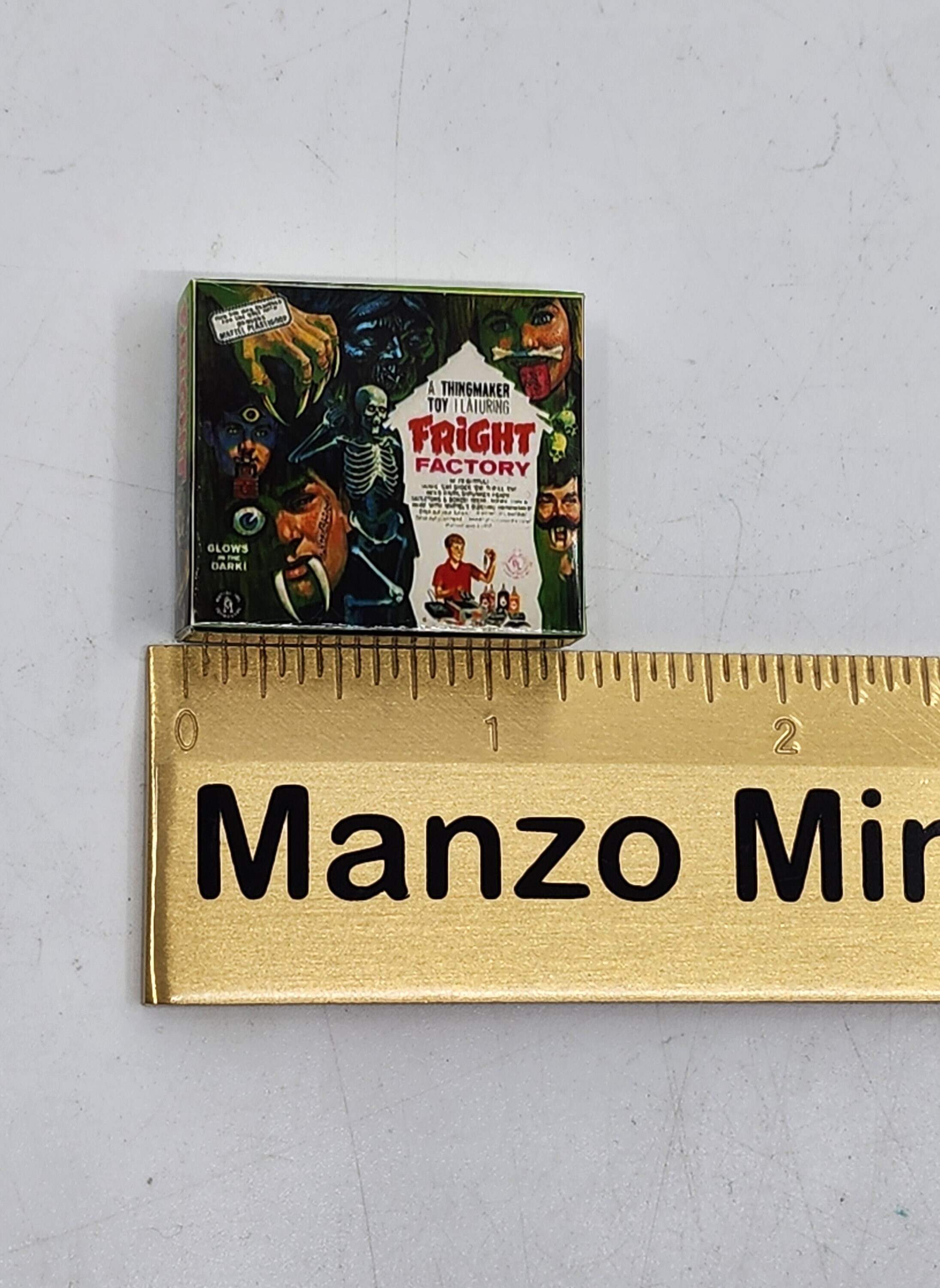 Fright Factory 1:12 Scale Miniature Box Vintage Style 1966 Thingmaker ...