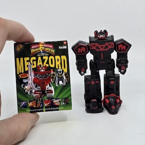 Micro Machines Mighty Morphin Power Rangers MEGAZORD Zord Figure +