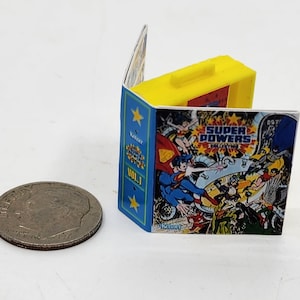 1:12 Super Powers Case Fan Art Miniature Retro Repro VOL 1. 1/12 Scale Case for Kenner Display 3D Print