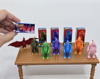 Vintage Original Mattel Shogun Warriors GODZILLA Miniature Toy Box