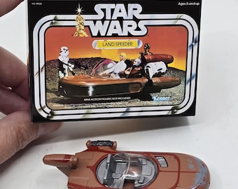 Hot Wheels STAR WARS Fan Art Miniature Box Star Wars Landspeeder 1:6 Scale fits HOTWHEELS Retro with or without vehicle