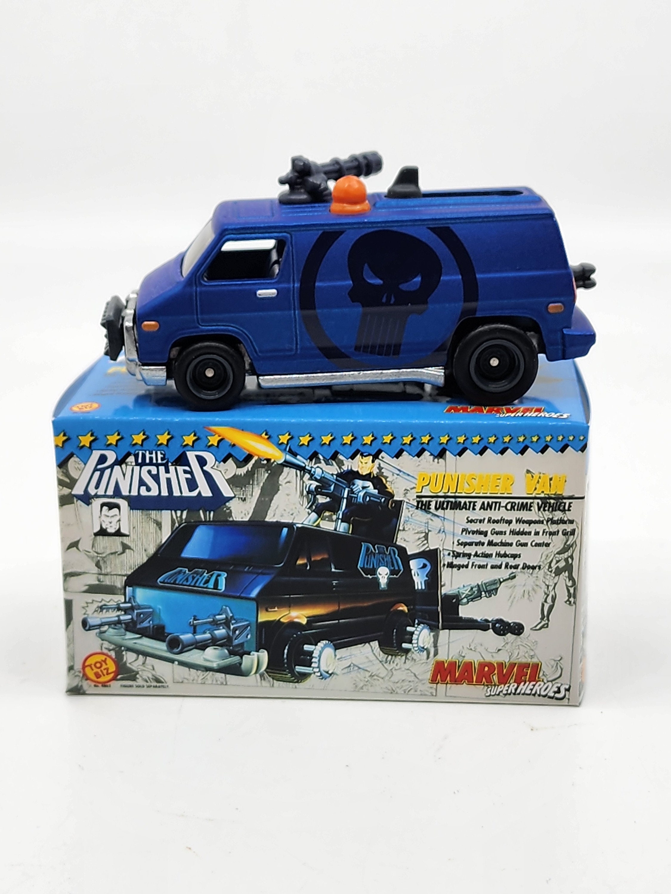 高速配送 バン パニッシャー ホットウィール ミニチュア 1:6 ボックス ミニカー
