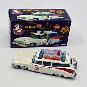 1:6 Real Ghostbusters Custom ECTO-1 Cartoon Car Box Retro 1/6 Scale Mini Boxes (empty) Fits For Hot Wheels Car w or wo Vehicle Miniature