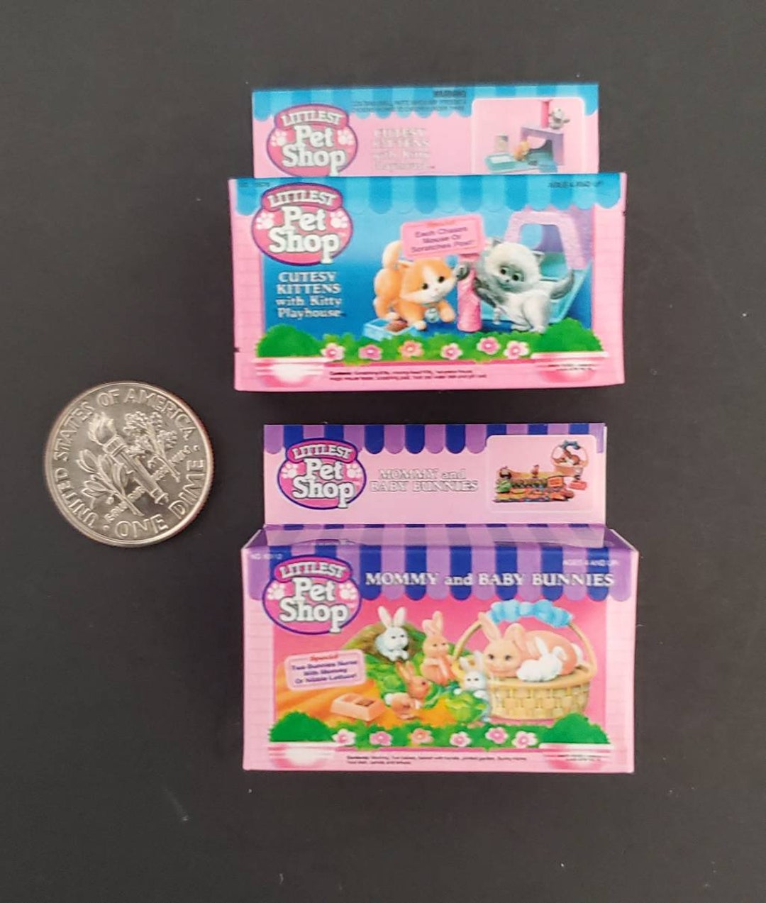 16 Scale Littlest Pet Shop LPS Miniature Mini Display Box Etsy