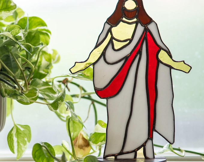 Stained Glass Jesus - Christus - Savior - Christian - LDS