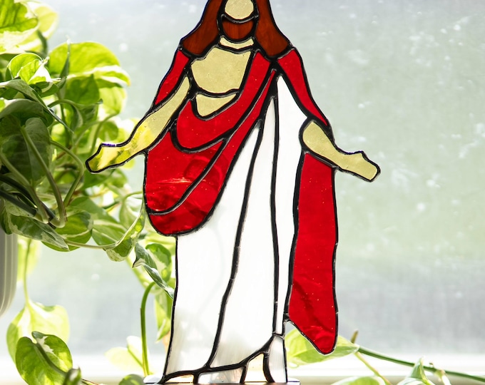 Stained Glass Jesus - Christus - Savior - Christian - LDS