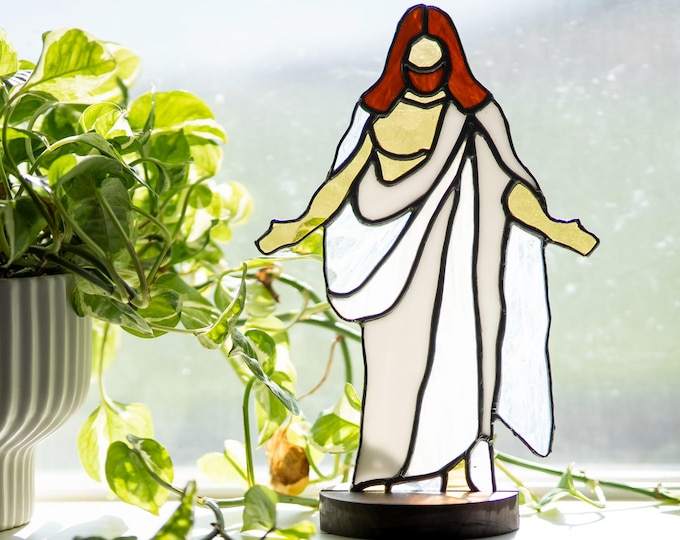 Stained Glass Jesus - Christus - Savior - Christian - LDS