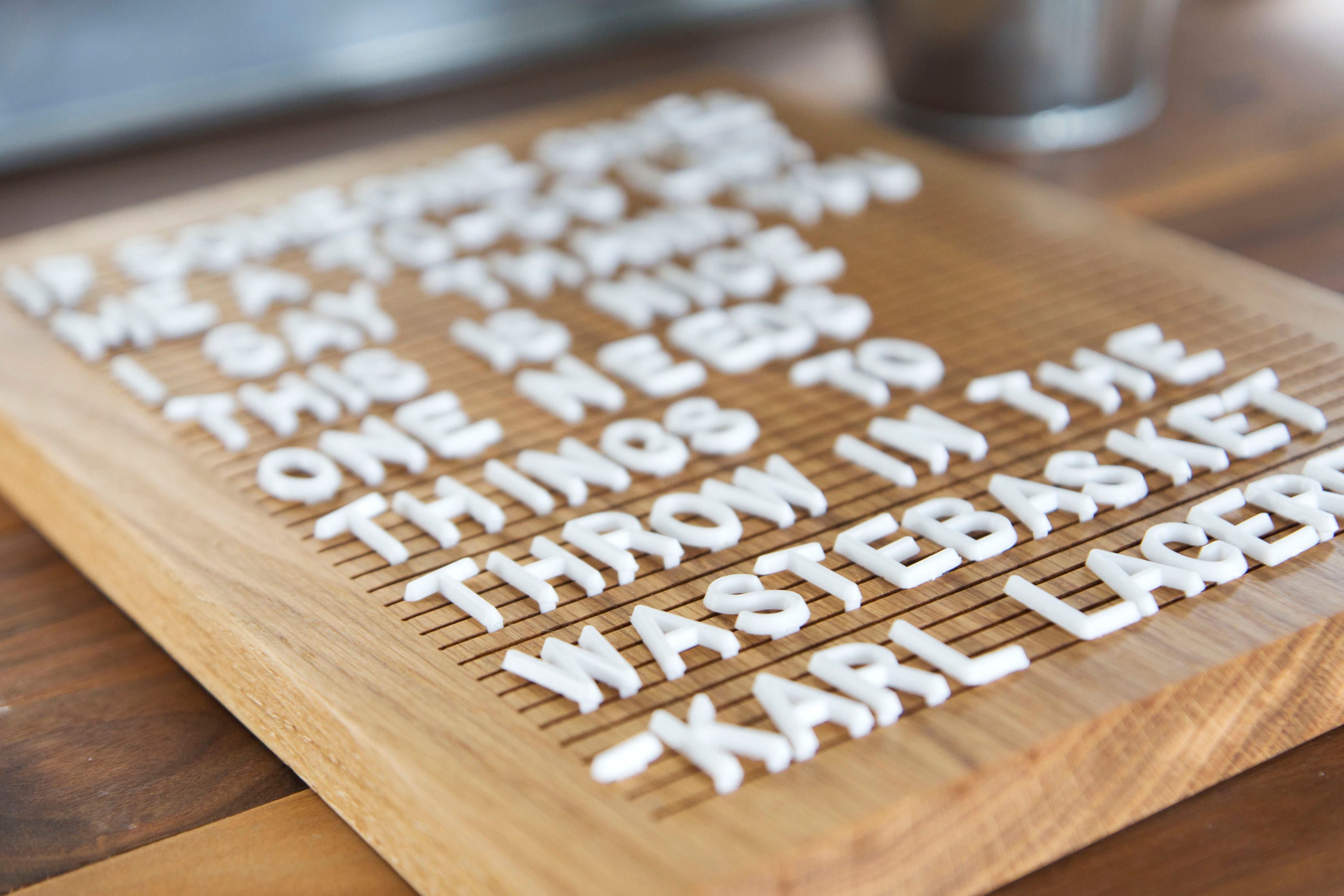 letter board letter board