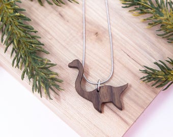 Loch Ness Monster Necklace - Criptid, Cryptozoology, mythological, camping pendent, Sea monster, Scotland, fantasy, handmade, outdoor, myth