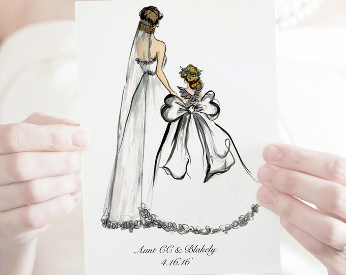 Will You Be My Flower Girl Gift Ideas Flower Girl Ask Flower Etsy