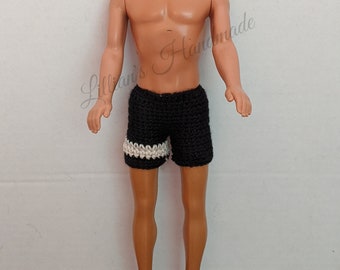 ken doll swim trunks