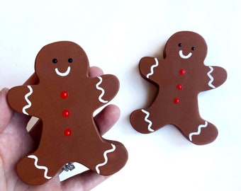 Gingerbread Cookie Chunky Wood Cutout