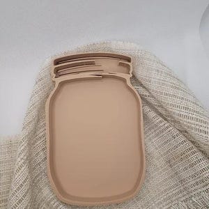 Bandeja sensorial ecológica de PLA en tarro Mason de T. C. Play