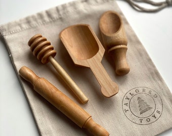 Montessori Mini Wood Tool Kit