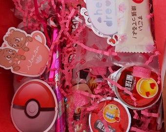 Asian Snack Box 60 pcs Japanese, Korean, Taiwanese Variety Ramen Japanese Kit Kat Ramune Sweets Valentines Gifting Birthdays Love