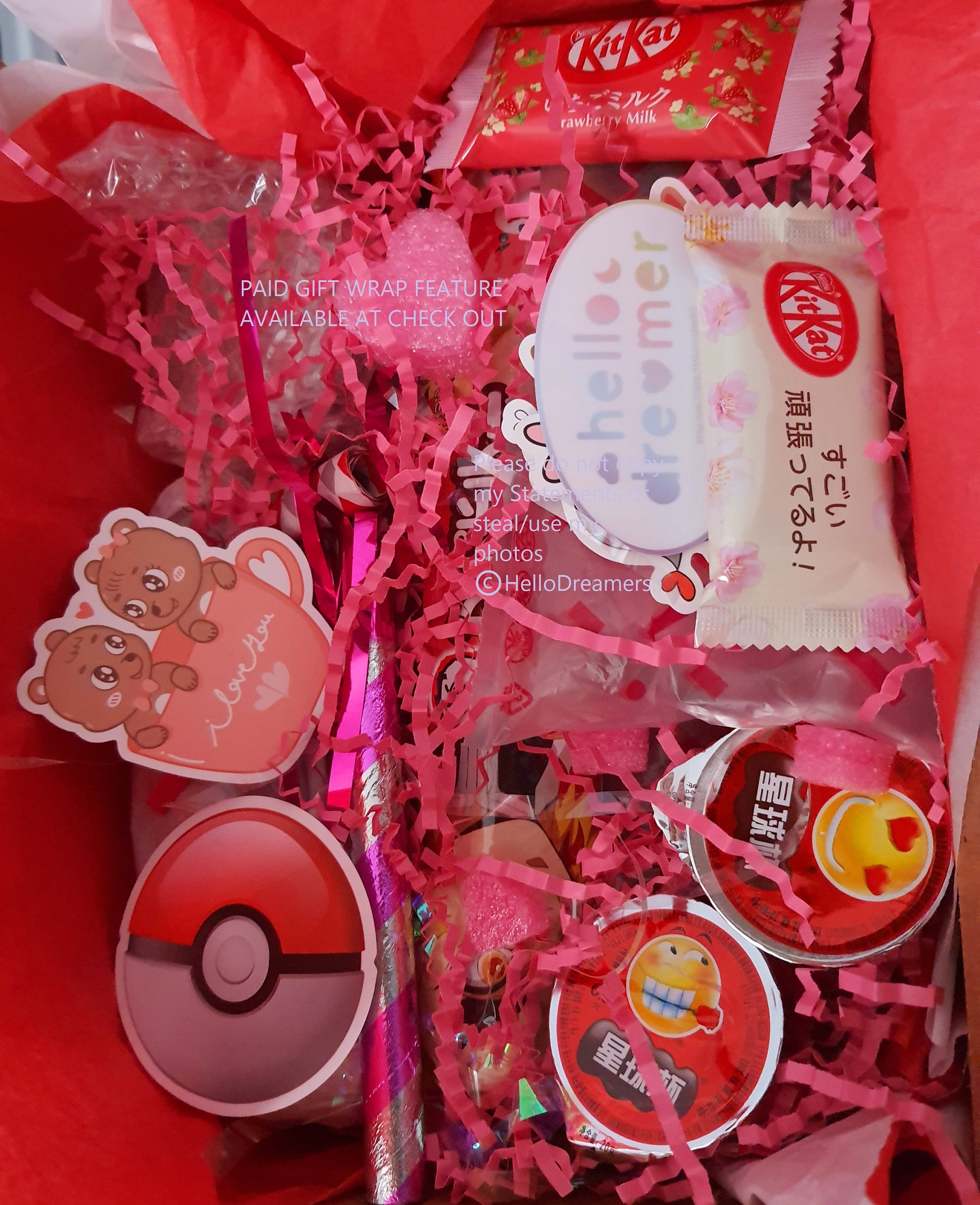 Asian Snack Box Japanese Korean Taiwanese Sweets Candy Etsy