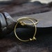Brass earring hoops, solid brass hoops, raw brass handmade ear hooks, brass hoop earrings, handmade ear hooks, handmade jewelry supply