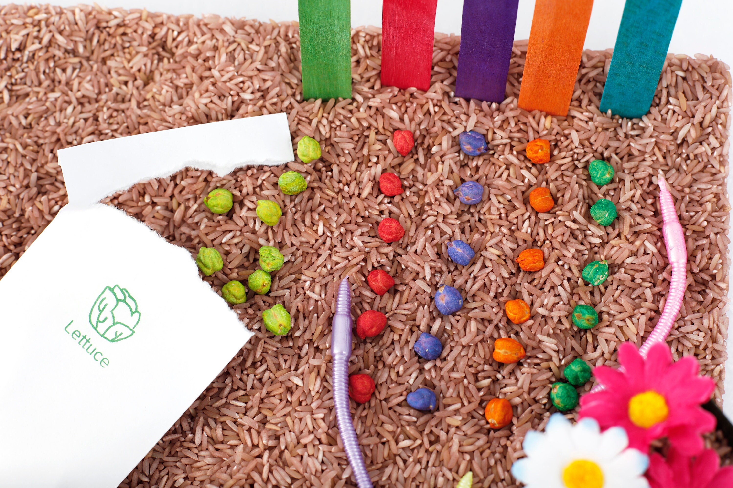 12 Months Sensory Bin Monthly Subscription Box for Kids Sensory Toys