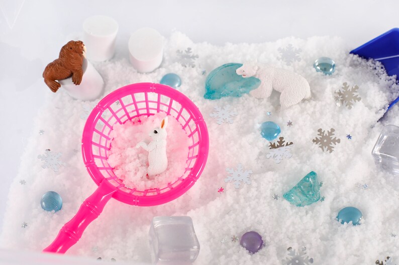 12 Months Sensory Bin Monthly Subscription Box for Kids Sensory Toys