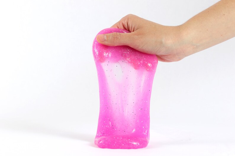 Slime Making Kit Magenta Glitter Slime Science Toy For Kids Slime Kit Kids Science Kit Galaxy Slime Sensory Toy For 4 Year Old