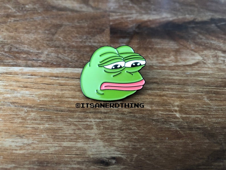 Télécharger gratuitement Images Sad Pepe The Frog Enamel Metal Pin Badges Pepe Meme Free Etsy actualisé salutations