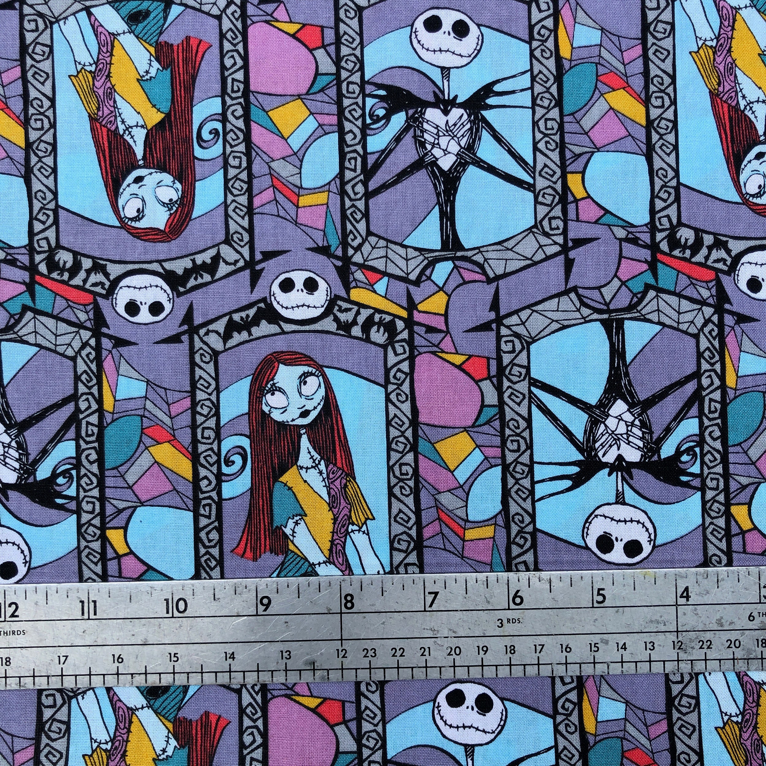 Nightmare Before Christmas cotton fabric 1/2 Yard 18x44 or Etsy Nightmare Before Christmas Fabric