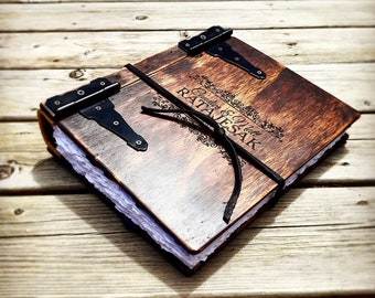 PRIORITY ORDER : Monogram Wood Photo Album, Handcrafted Custom Engraved Wooden Book, Unique Personalized Gift, Priority Order