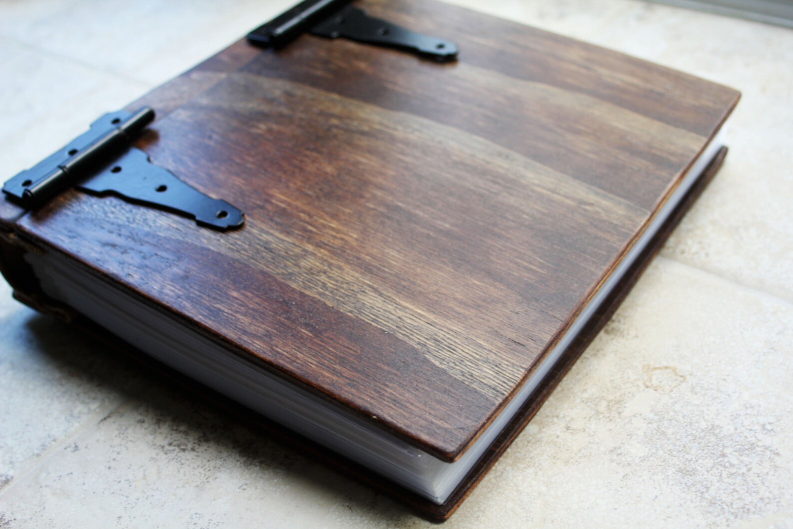 Wedding Album Wooden Memories Album Large Custom Etsy