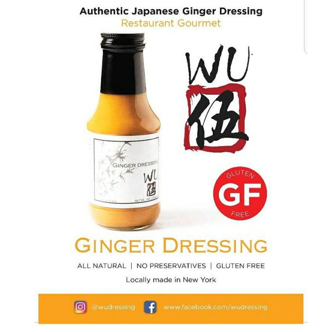 Wu Japanese Ginger Dressing for Sale. 6 Bottles Buy Ginger Dressing
