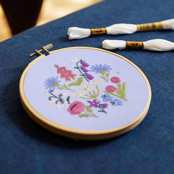 Mediterranean Garden Embroidery Kit by Celeste Johnson Mediterranean Garden Embroidery Kit by Celeste Johnson