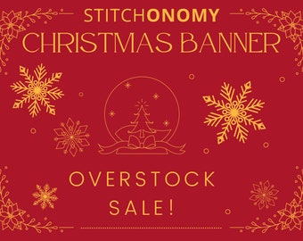 2022 Christmas SAL OVERSTOCK SALE / Christmas Stitch Along / Sign ups are closed! Still want to join? Check out www.stitch-along.com!