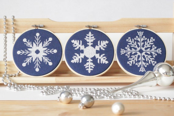 Modern Snowflake Printable Christmas Bag Toppers (Instant Download)