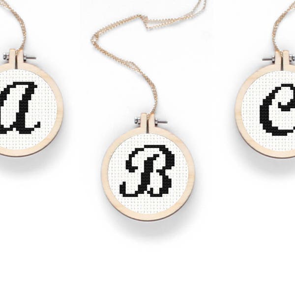 Needlepoint Cursive Alphabet - Etsy