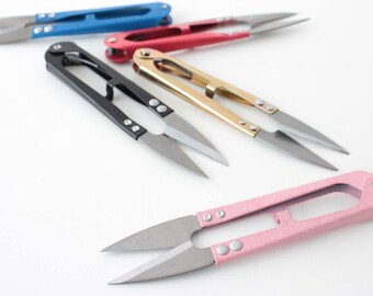 Embroidery Scissors Sewing Scissors Nipper Cutter Embroidery DIY Fabric Cutting Cross Stitch Scissors Snip Cross Stitch Clipper