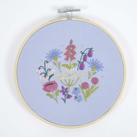 Mediterranean Garden Embroidery Kit by Celeste Johnson Mediterranean Garden Embroidery Kit by Celeste Johnson
