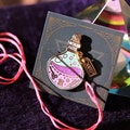 Potion Bottle Needle Minder / Halloween Needle Minder / Love Potion Needle Minder / Witchy Needle Keeper / Purple Potion Bottle Needle Nanny product logo