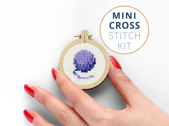 Mini Ball of Wool, cross stitch kits for sale, cat cross stitch kits, Cat  Toy, best cross stitch kits, 14 count cross stitch kits, Wool