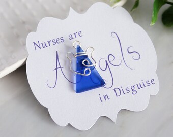 Nurse Gift, Angel Nurse, Nurse Appreciation, Angel Pin, Nurse Graduation Gift, Nurse Retirement Gift