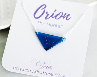 Star Necklace, Orion Constellation Necklace, Orion Jewelry, 30th Birthday Gift For Her,