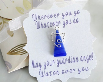 Guardian Angel, Lapel Pin, Birthstone Pin, Moving Away Gift, Best Friend Gift,